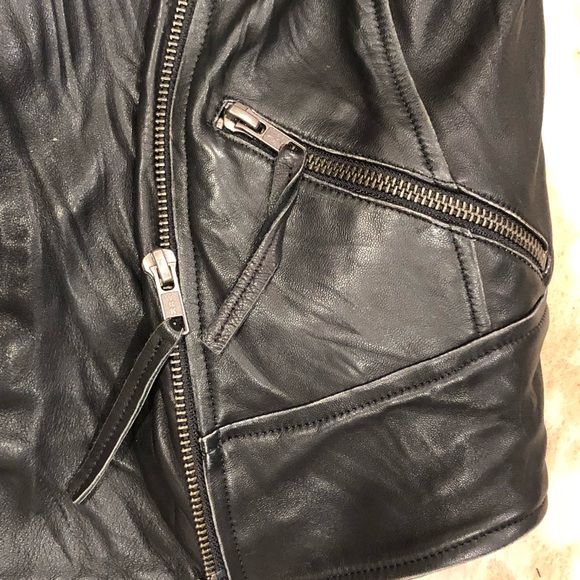 Elizabeth & James: Studded Leather Vest - Picture 5 of 8